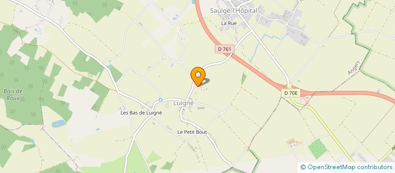 localisation de l'entreprise RENO  BRISSAC LOIRE AUBANCE