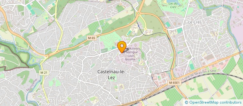 localisation de l'entreprise RENO BAT 34 à MONTPELLIER