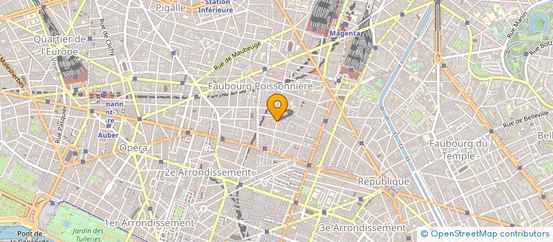 localisation de l'entreprise RENO BAT à PARIS