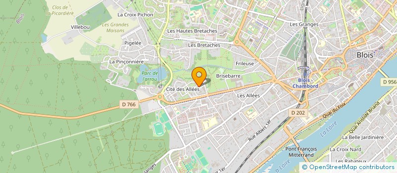 localisation de l'entreprise RENO BAT à BLOIS