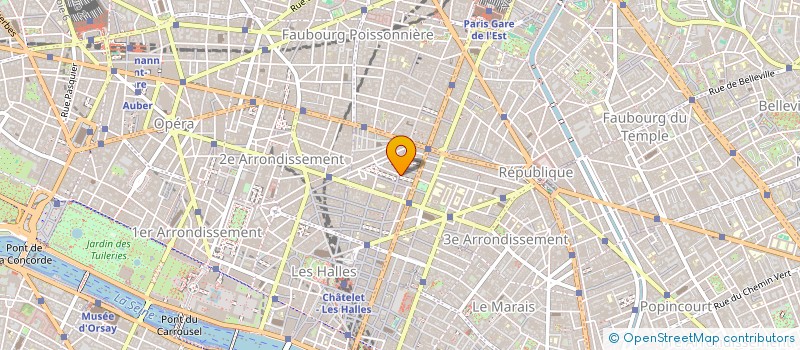 localisation de l'entreprise RENO BAT  PARIS