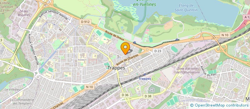 localisation de l'entreprise RENO BAT  LA VERRIERE