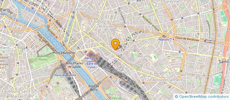 localisation de l'entreprise RENO BAT  PARIS