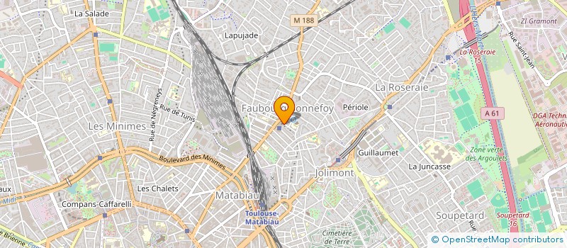 localisation de l'entreprise RENO-BAT31 à TOULOUSE
