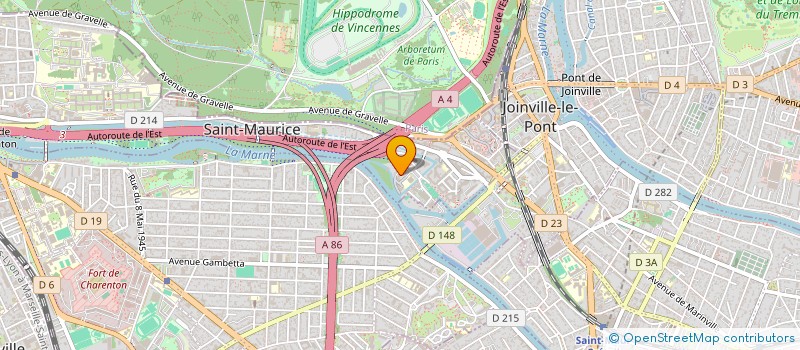 localisation de l'entreprise RENO CLE EN MAIN  MAISONS-ALFORT