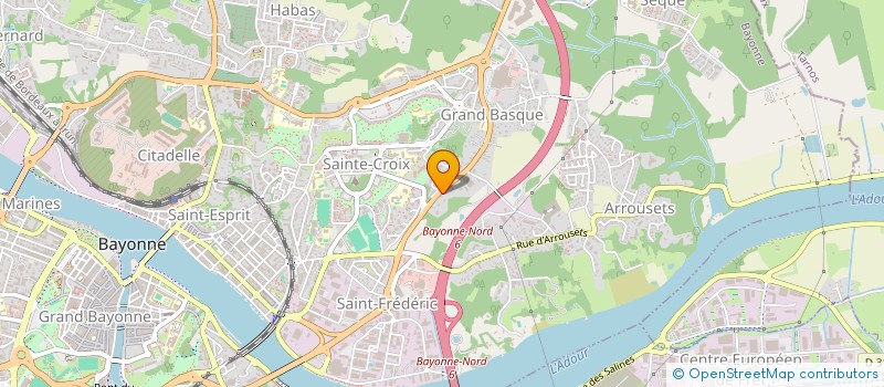 localisation de l'entreprise RENO & CO à BAYONNE