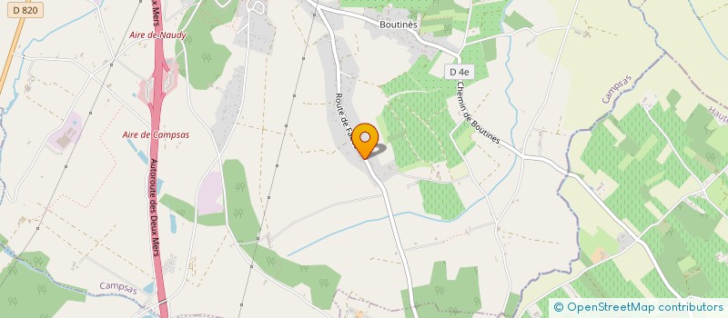 localisation de l'entreprise RENO CONCEPT  CAMPSAS