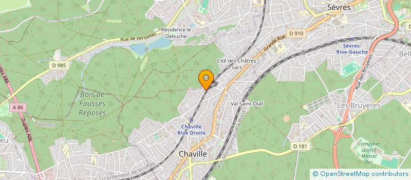 localisation de l'entreprise RENO CONSEILS à CHAVILLE