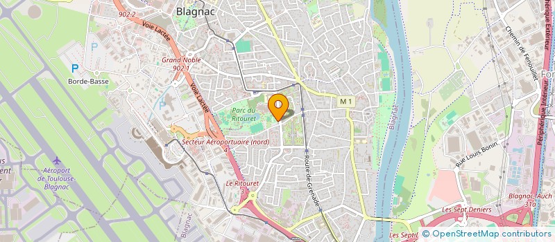 localisation de l'entreprise RENO CONSTRUCTION à BLAGNAC