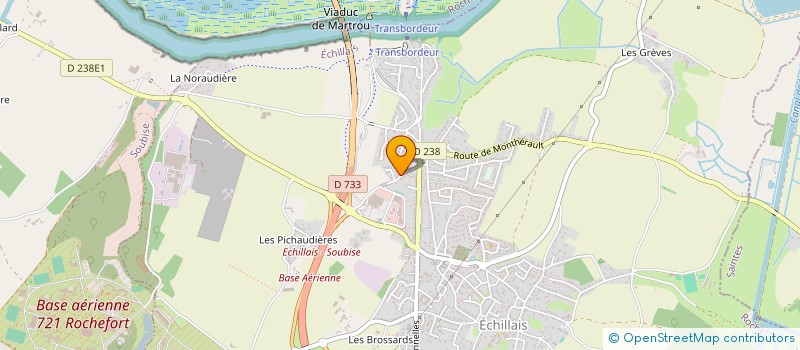 localisation de l'entreprise RENO DE L'ESTUAIRE  ECHILLAIS