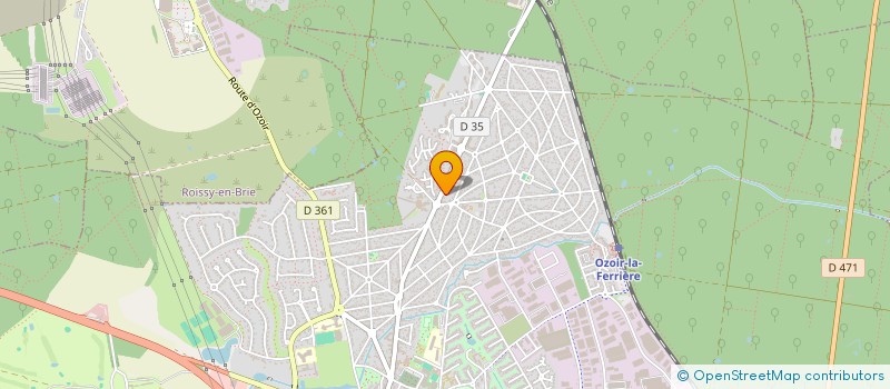 localisation de l'entreprise RENO DEC'OR  OZOIR-LA-FERRIERE