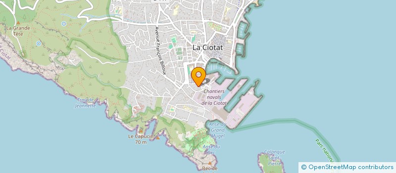 localisation de l'entreprise RENO DECO à LA CIOTAT