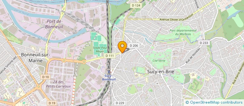 localisation de l'entreprise RENO ECO BAT  SUCY-EN-BRIE