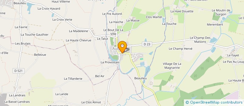 localisation de l'entreprise RENO.F  AUBIGNE