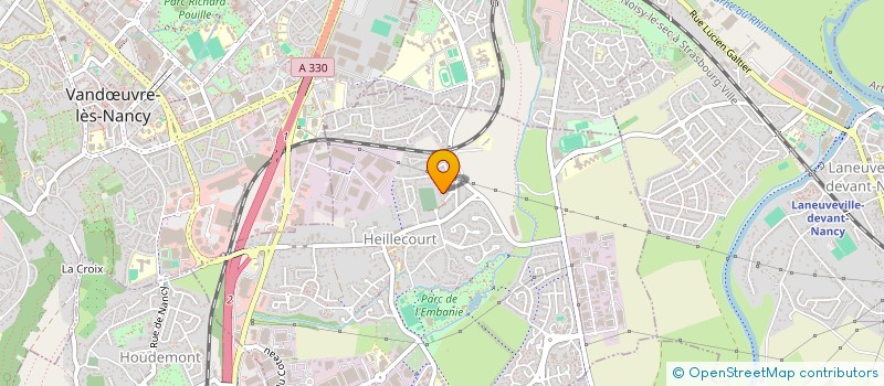 localisation de l'entreprise RENO INTEX  HEILLECOURT