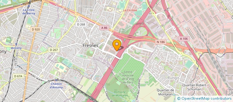 localisation de l'entreprise RENO INVEST à FRESNES