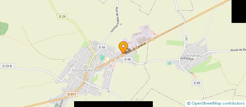 localisation de l'entreprise RENO ISO NORD  GOUZEAUCOURT