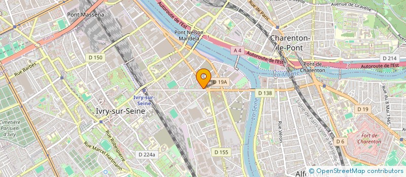 localisation de l'entreprise RENO-LINK  IVRY-SUR-SEINE