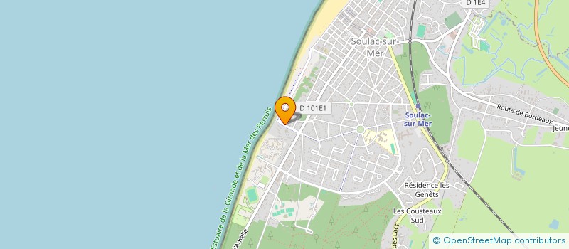 localisation de l'entreprise RENO LTD ENGINEERING  SOULAC-SUR-MER