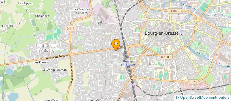 localisation de l'entreprise RENO LUXE  BOURG-EN-BRESSE