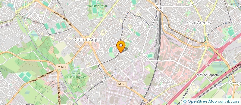 localisation de l'entreprise RENO PAYSAGES  MONTPELLIER