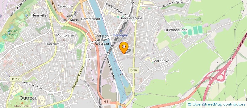 localisation de l'entreprise RENO'PLAC  BOULOGNE-SUR-MER