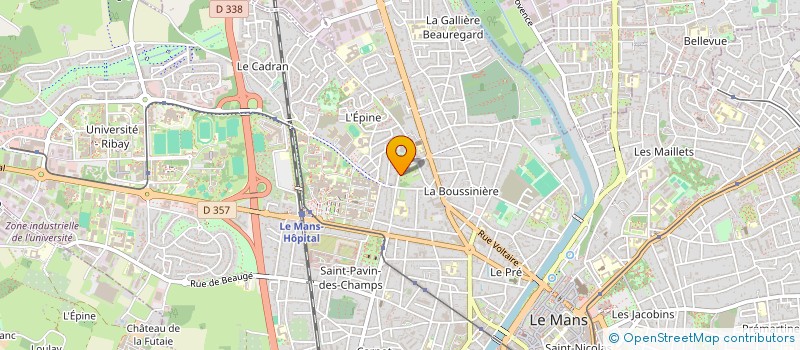 localisation de l'entreprise RENO PLANNING & SUPPLY à LE MANS