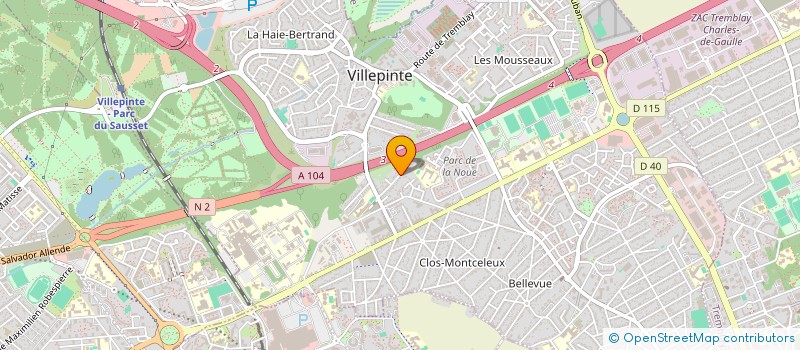 localisation de l'entreprise RENO PLUS à TREMBLAY-EN-FRANCE