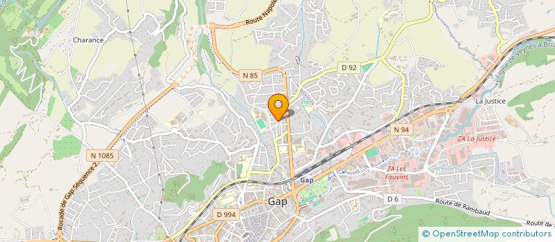localisation de l'entreprise RENO'PLUS GAP à GAP