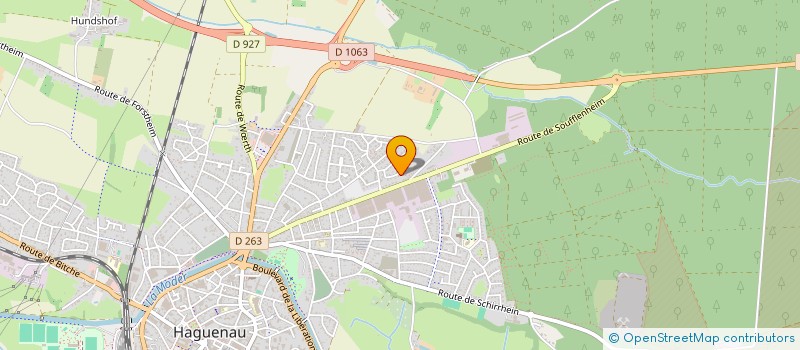 localisation de l'entreprise RENO PROPOSE  HAGUENAU