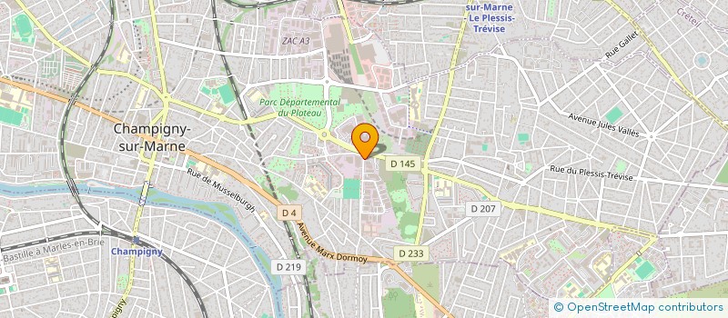 localisation de l'entreprise RENO SERVICES PLUS à CHAMPIGNY-SUR-MARNE