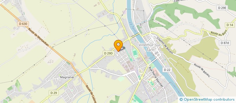 localisation de l'entreprise RENO-SOL TOULOUSE  VILLEMUR-SUR-TARN