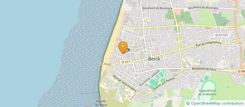 localisation de l'entreprise RENO-TEC SERVICES BATIMENT  BERCK