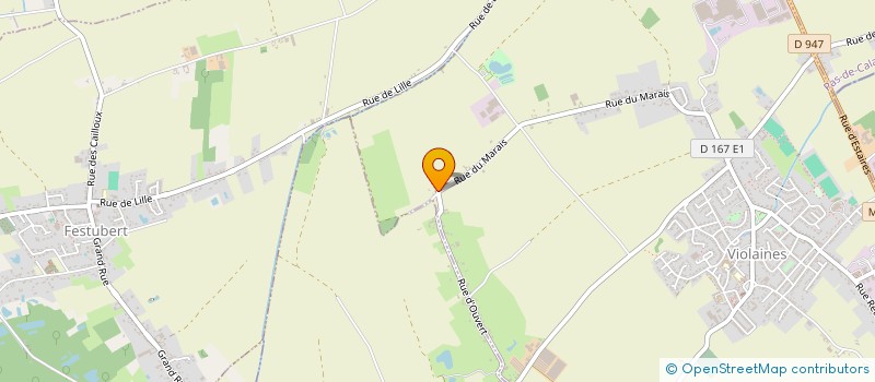 localisation de l'entreprise RENO-THERM FACADES  DOUVRIN