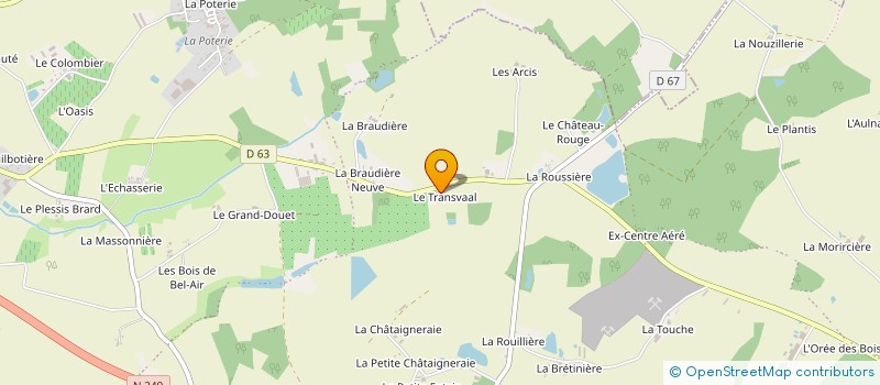 localisation de l'entreprise RENO TP 49  VILLEBERNIER