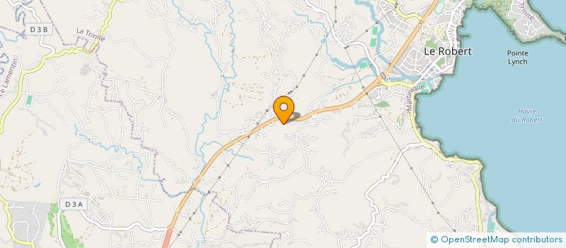 localisation de l'entreprise RENO'VIE  LE ROBERT