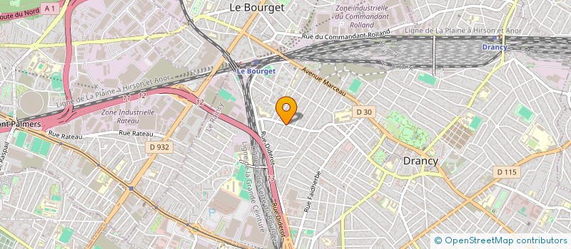 localisation de l'entreprise RENOB à DRANCY