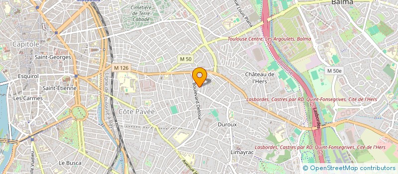 localisation de l'entreprise RENOBAT 31 à TOULOUSE