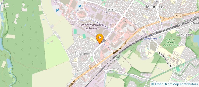 localisation de l'entreprise RENOBAT  COIGNIERES