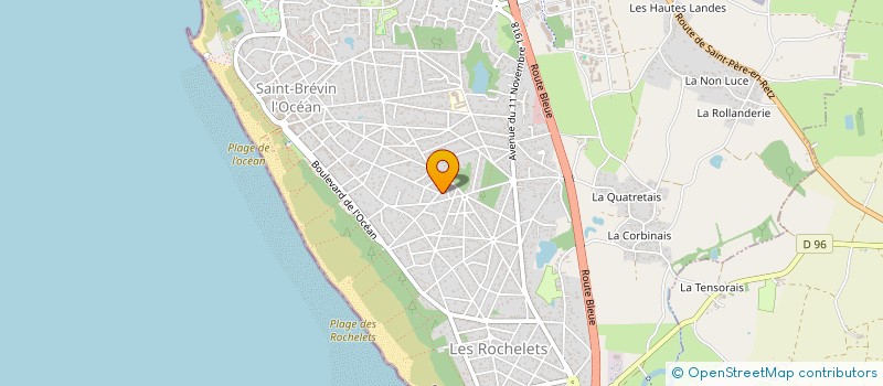 localisation de l'entreprise RENOBAT 44 à SAINT-BREVIN-LES-PINS