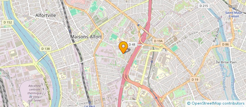 localisation de l'entreprise RENOBAT à MAISONS-ALFORT