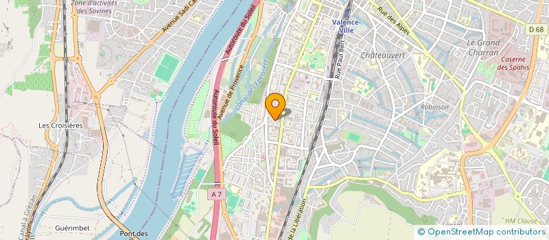 localisation de l'entreprise RENOBAT à VALENCE