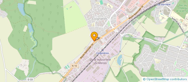 localisation de l'entreprise RENOBAT 78 à COIGNIERES