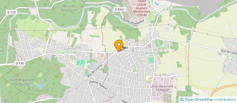 localisation de l'entreprise RENOBAT à COURTRY