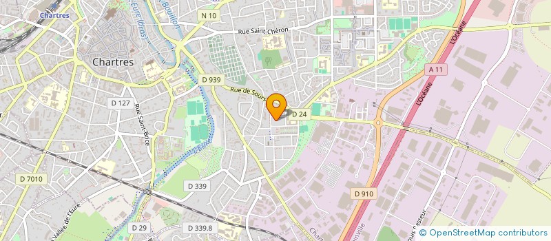 localisation de l'entreprise RENOBAT à CHARTRES