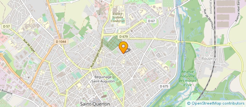 localisation de l'entreprise RENOBAT CONSTRUCTIONS à SAINT-QUENTIN