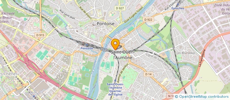 localisation de l'entreprise RENOBAT ECO à SAINT-OUEN-L'AUMONE