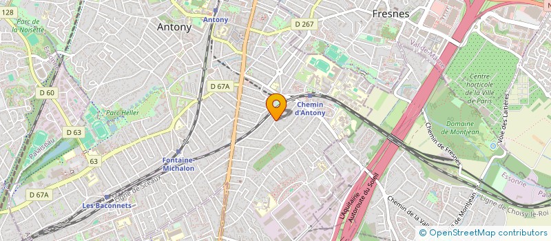 localisation de l'entreprise RENOBAT EXPERTS à ANTONY