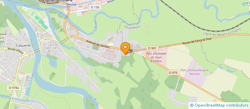 localisation de l'entreprise RENOBATI 58  DECIZE