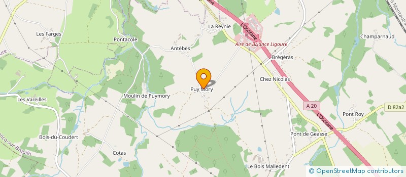 localisation de l'entreprise RENOBATI 87  VICQ-SUR-BREUILH